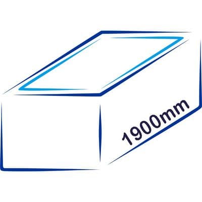 1900mm Straight Baths