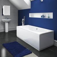 AquaSoak 1700 x 700 Double Ended Straight Bath ( round )