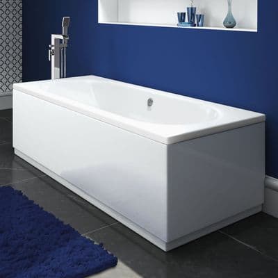 AquaSoak 1700 x 700 Double Ended Straight Bath ( round )