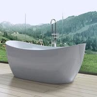 AquaSoak Free Standing Luxury Bath Tub Deep Fill Dual Layer Acrylic New Design