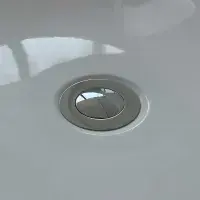 Back to Wall Double ended Acrylic Bath 1500 x 750mm