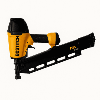 Bostitch F21PL-E 21 degree 2in1 RH & MCN Stick Nailer-ST + Case