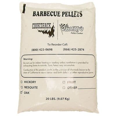 Cookshack/Fast Eddy's OAK BBQ Pellets (20lb bag)