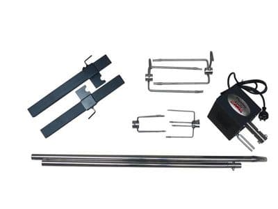 DIY BBQ Spit Rotisserie Set