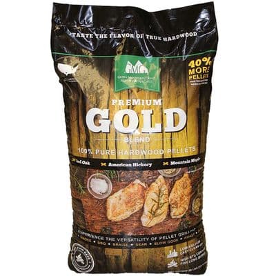 GMG Premium Gold Blend BBQ Pellets (28lb bag)