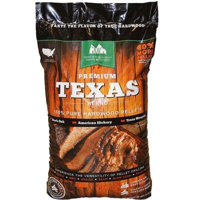 GMG Premium Texas Blend BBQ Pellets (28lb bag)