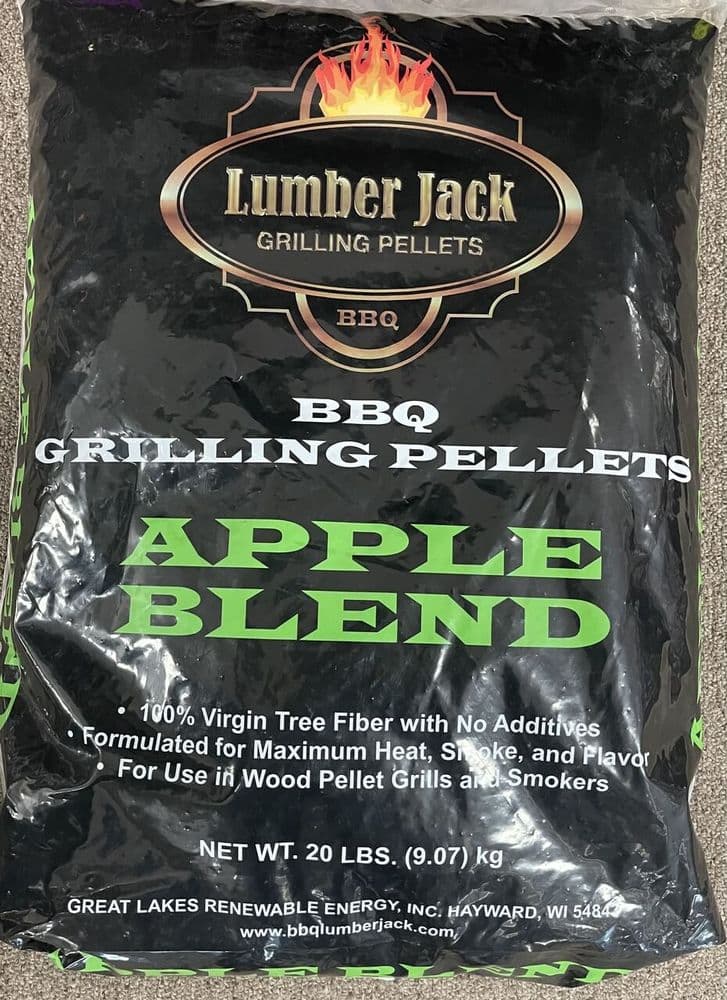 Lumber Jack Apple Blend BBQ Pellets 20lb bag