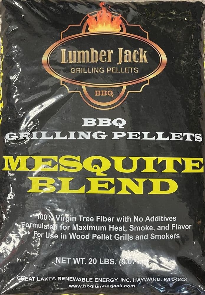 Lumber Jack Mesquite Blend BBQ Pellets 20lb bag