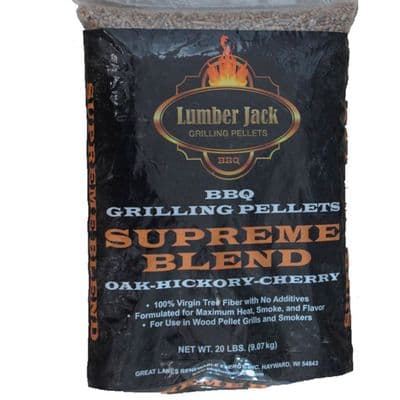 Lumber Jack Supreme Blend (OHC) BBQ Pellets (20lb bag)