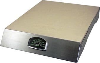 Pizza Stone Grill w/Thermometer