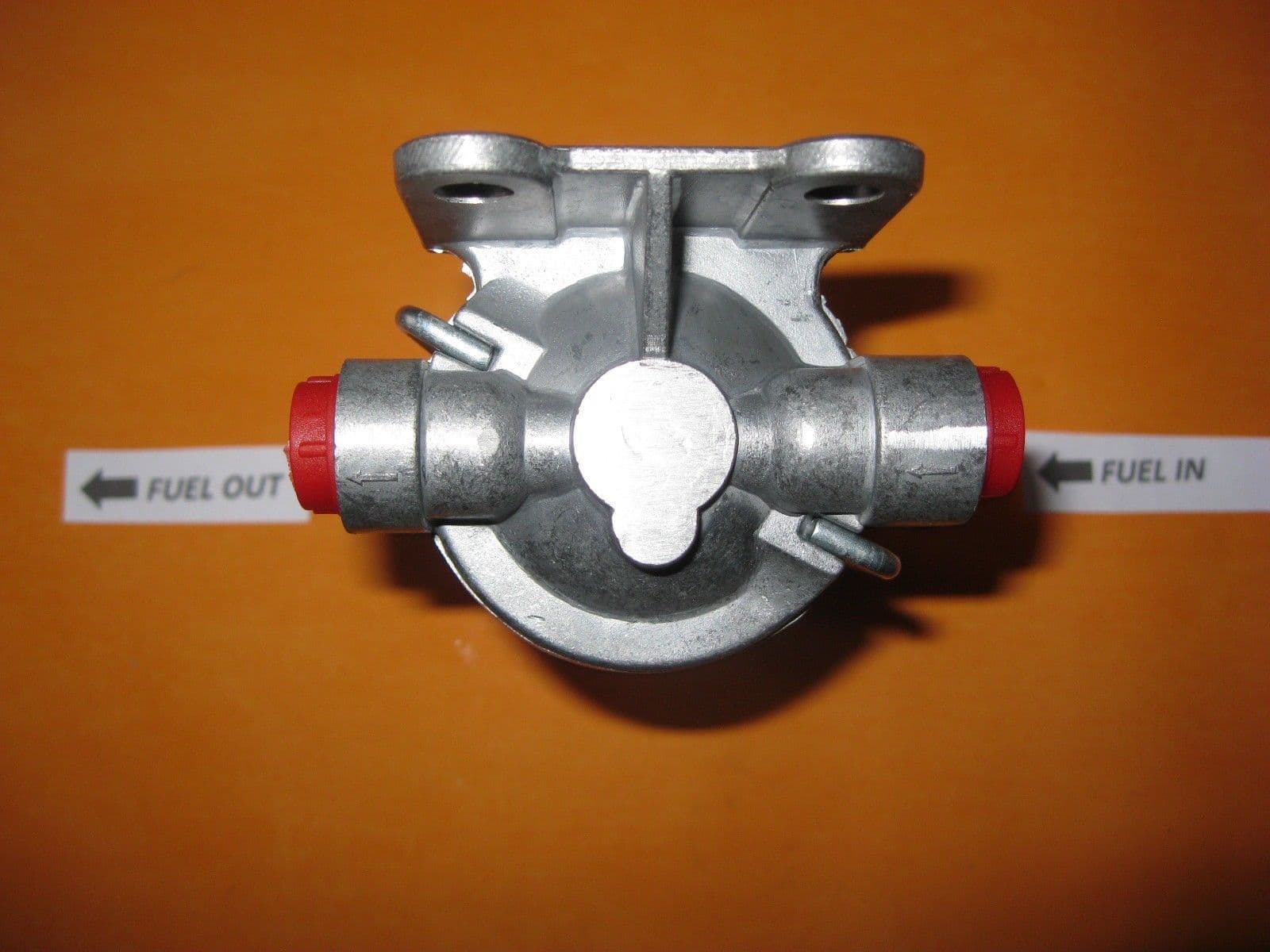 CLASSIC CAR AC DELCO TYPE GLASS BOWL HIGH FLOW FUEL FILTER