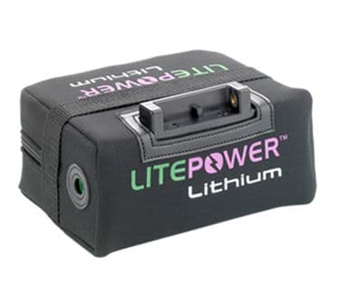 LitePower Lithium 15ah 18 Hole Golf Battery Kit