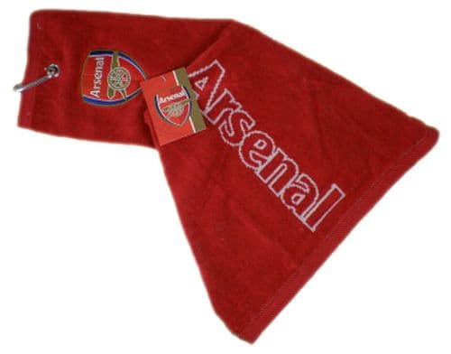 Official Arsenal Football Club Trifold Golf Bag Towel