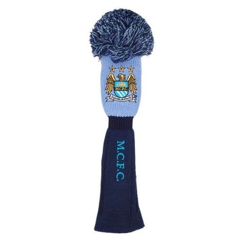 Official Manchester City Pom Pom Fairway Wood Headcover