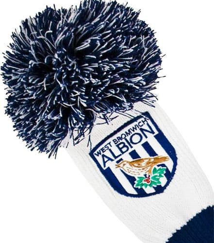Official West Bromwich Albion Pompom Fairway Wood Headcover