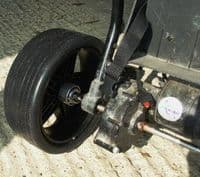 Replacement Mocad  Wheels with Clutches (Pair)