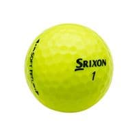 Srixon Soft Feel  2 piece Yellow  Golf Balls - Dozen