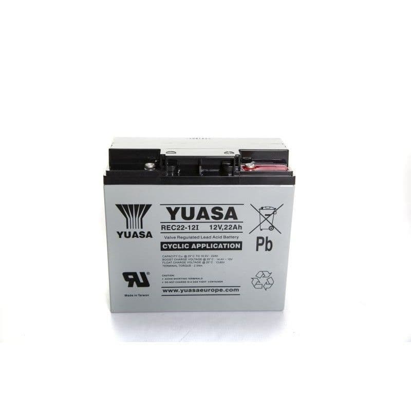 Batteria Piombo Yuasa 12V 22Ah REC22-12I Ciclico - Foto 13