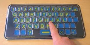 FAB Frenchay Alphabet Board Qwerty Tabletop Size from Ability World