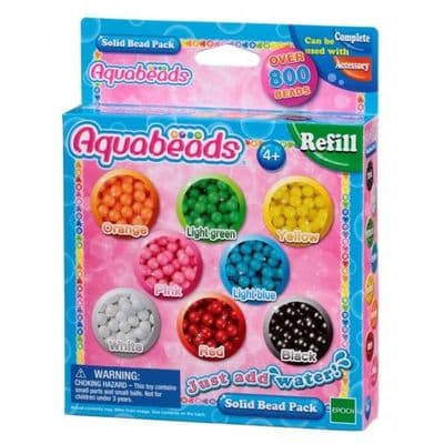 Aquabeads Solid Bead Refil Pack