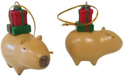 Arriving Soon - Cute Capybara Christmas Tree Hangers Ornaments