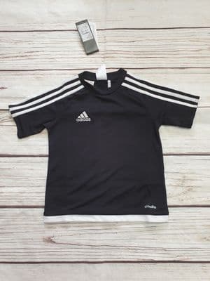 Boys or Girls Addidas Climalite Acrivewear Short Sleeve T-Shirt Top