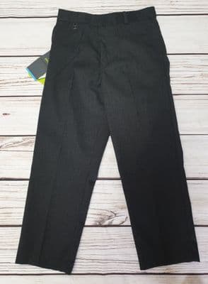 Boys Sturdy Fit Grey School Trousers BT 3054