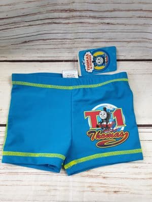 Boys Thomas The Tank Engine Swimming Shorts Beach Wear Trunks