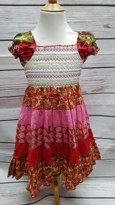 Bright Floral Summer Dress