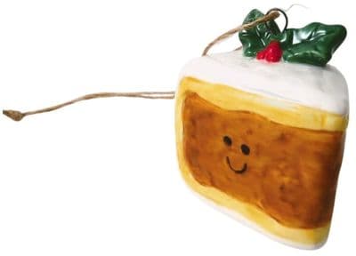 Christmas Cake Face Tree Decoration Ornament