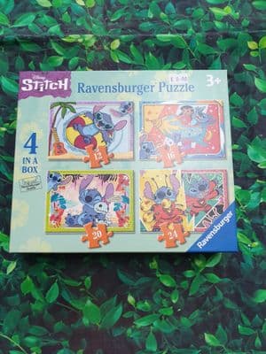 Disney Stitch 4 in a box Ravensburger Puzzles