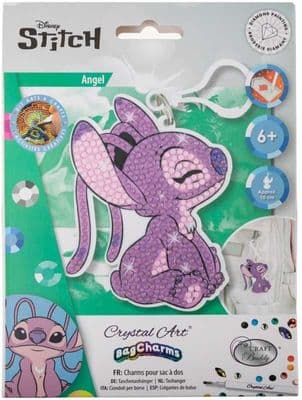 Disneys Angel Crystal Art Bag Charm - Craft Buddy