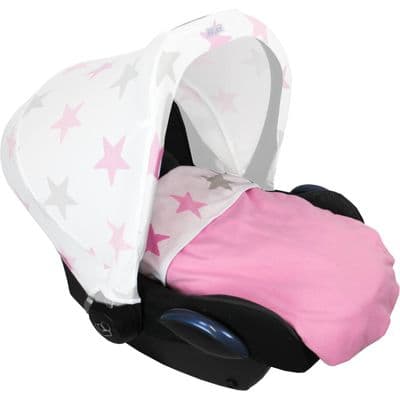 Dooky Blanket Baby Pink/Pink Star