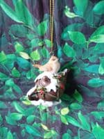 Festive Birds on Tea Pots Christmas Tree Decoration Gifts