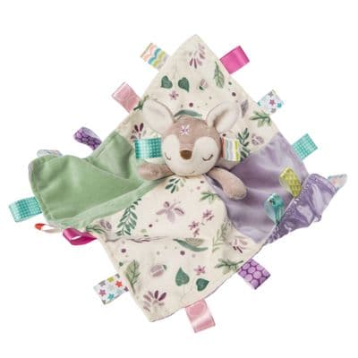 Flora Fawn Taggies Taggy Blanket Comforter by Mary Meyer Baby