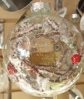 Fox or Deer Christmas Bauble Tree Decoration