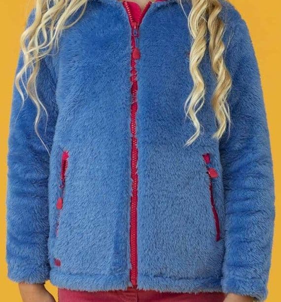 Girls Gracie Cornflour Fleece Little Lighthouse