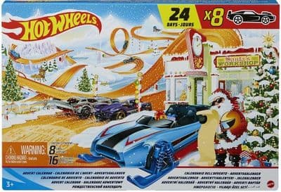Hot Wheels Christmas Advent Calendar