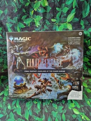 Magic The Gathering Final Fantasy Scene Box -Garland at the  Chaos Shrine
