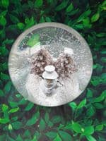Musical Snowman Chirstmas Tree Snow Globe