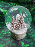 Musical Snowman Chirstmas Tree Snow Globe
