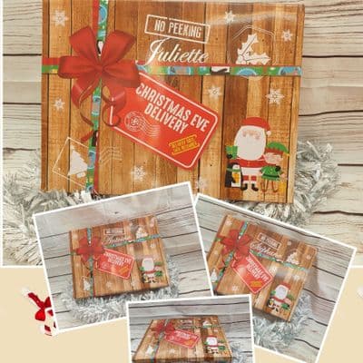 Personalised Christmas Eve Large Gift Box