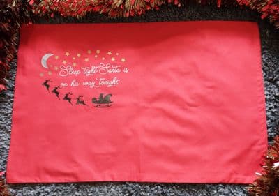 Personalised Christmas Eve Pillow Cases