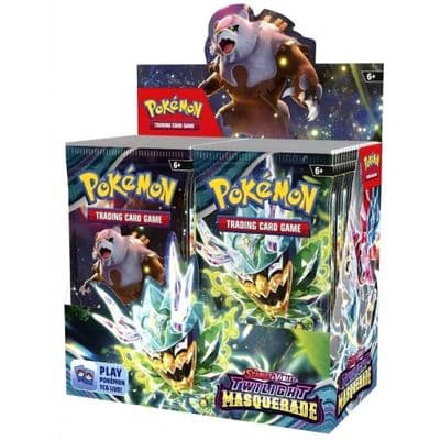 Pokemon Cards Scarlet & Violet Twighlight Masquerade Booters Packs - UK Stock