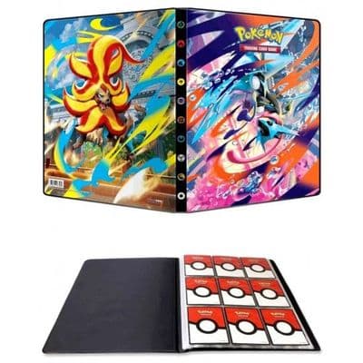 Pokemon Collector Cards 9 Pocket Portfolio Chaos Rising