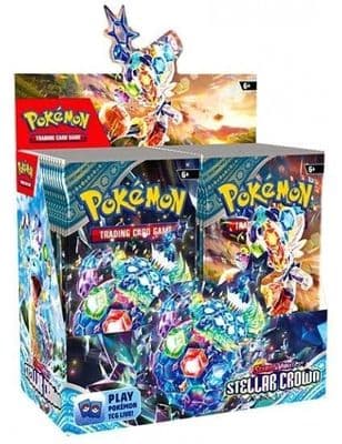 Pokemon Scarlet & Violet 7: Stellar Crown Trading Card Game Booster Packs
