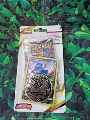 Pokemon TCG Sword & Sheild Lost Origin Checklane Croagunk Booster Pack