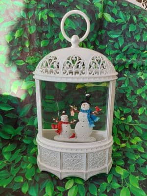 Snowmen Water Spinner with Music