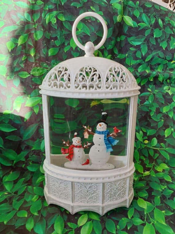 Snowmen Water Spinner with Music