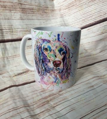 Springer Spaniel Sprocker Coffee Hot Chocolate Drinks Dog Lover Mug